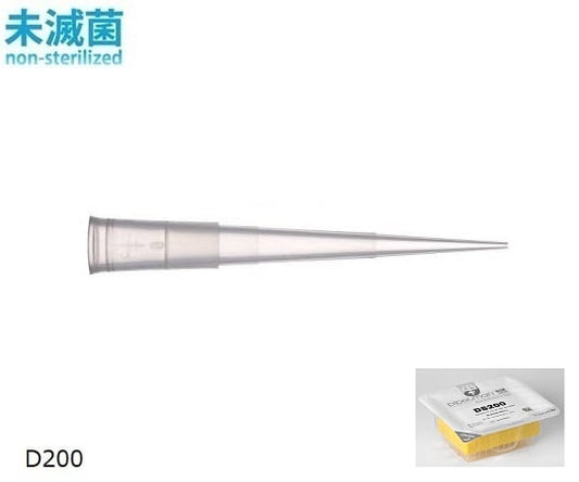 ダイアモンドチップ ブリスター 未滅菌 D200（96x10ラック） 1セット（96本×10セット入）　F172300 1セット(96本×10セット入)