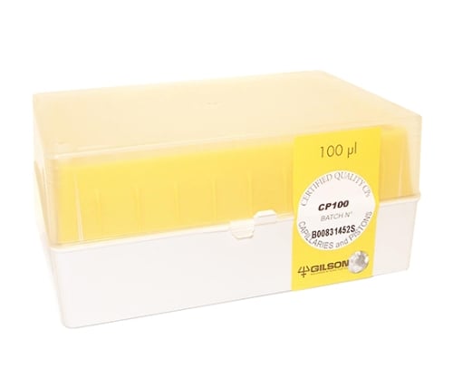 キャピラリー＆ピストン CP-100（96×2ボックス） 1セット（96本×2箱入）　F148414 1セット(96本×2箱入)