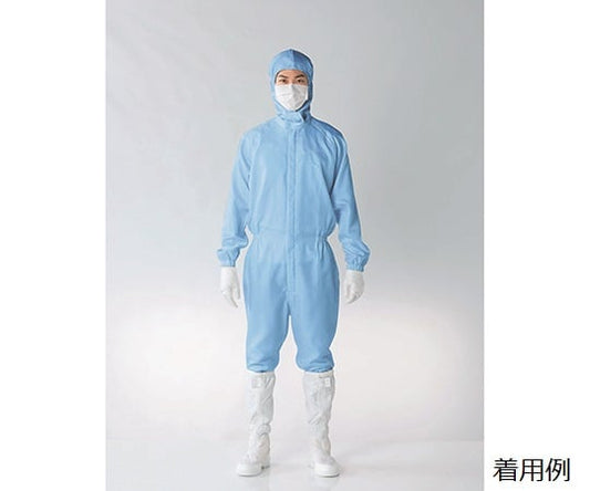 Cleanroom coveralls, blue, 3L, FH199C-02, 3L, 1 piece