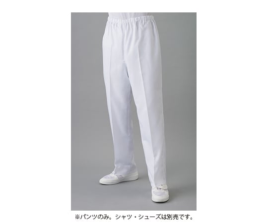 Cleanroom pants, white, 4L, FH349C-01, 4L, 1 piece/pack