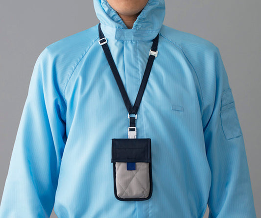 Smartphone Folder Gray x Navy FD931C-57 FREE 1 piece