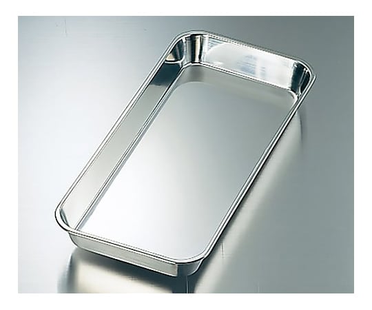 18-8 Shallow Tray 6 Pieces 2/3 (1 Piece) ABT-11-22 1 Piece
