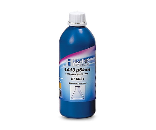EC standard solution (high accuracy type) 1413μS/cm with certificate HI6031 1 bottle
