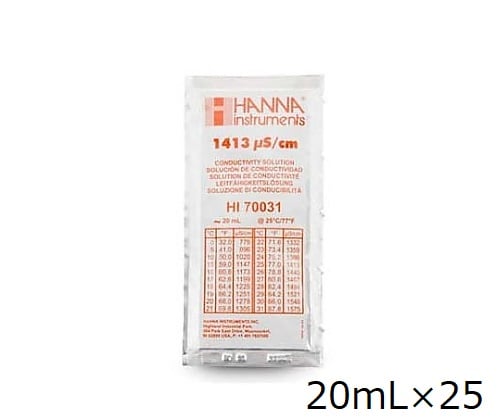 EC standard solution (standard type) 1413μS/cm HI70031P 1 box
