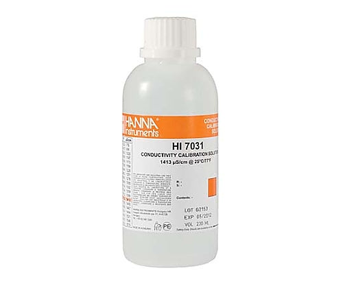 EC standard solution (standard type) 1413μS/cm HI7031M 1 bottle