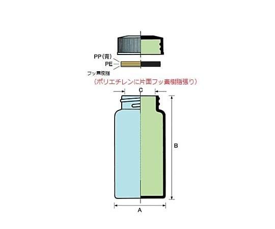 TSスクリュー管瓶 3.5ml 透明 No.01 1箱（100本入） 1箱(100本入)