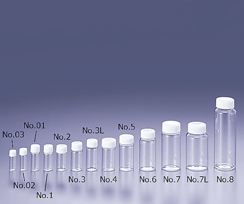 FSスクリュー管瓶 透明 6.0ml No.2 1箱（100本入） 1箱(100本入)