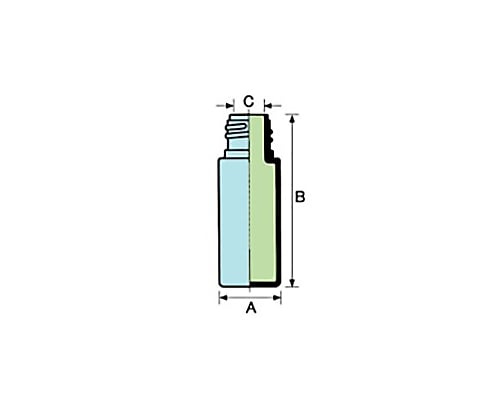 ピンバイアル　No.7　本体のみ　1箱（150本）　0115-08 1箱(150本入)