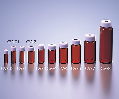 Syringe vial CV-7, amber, 20 pieces, 50mL, 1 box (20 pieces)