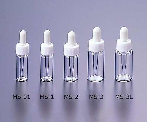 ミニスポイド瓶　ＭＳ－３Ｌ　透明　３０本 1箱(30本入)