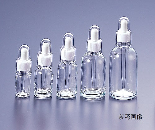 スポイド瓶　ＲＳ－１０　透明　直．２４本 1箱(24本入)