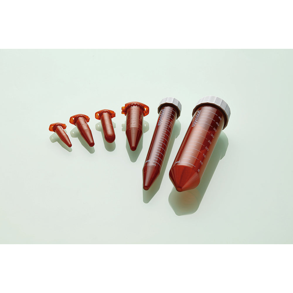 Eppendorf conical tubes, 50mL, brown, 1 set (200 tubes) 0030122224 1 set (200 tubes)