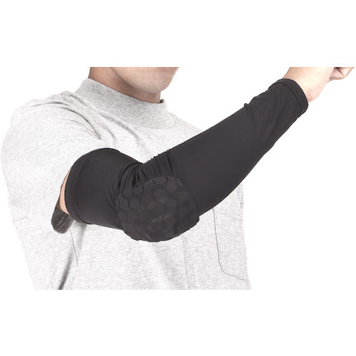 カジメイク　冷感エルボープロテクション　ブラック　Ｌ　8878-91-L　1 双