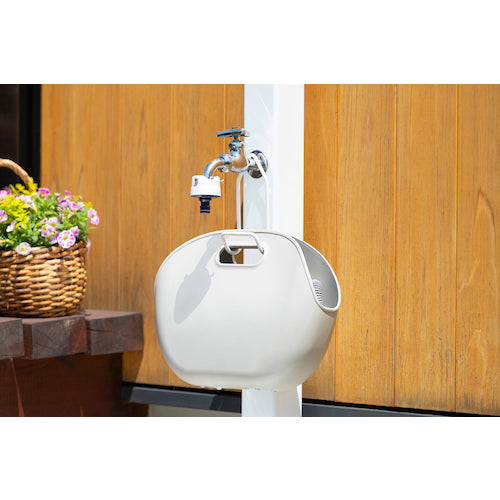 IRIS 201323 Portable Expandable Hose Set 15m White SHP-15-W 1 S