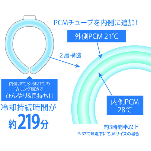 グローバルジャパン　【今季完売】Ｗ　Ｉｃｙ　Ｎｅｃｋ　ブルー　Ｍ　547259　1 個