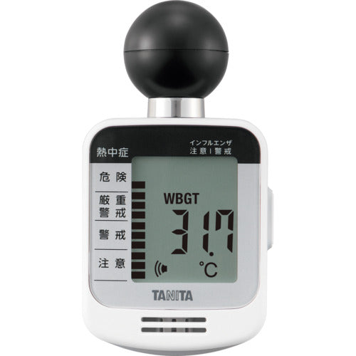 ＴＡＮＩＴＡ　黒球式熱中症指数計　熱中症アラーム　ＴＣ−３００−ＮＷＨ　TC-300-NWH　1 個