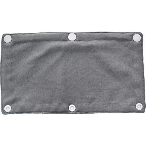 TRUSCO 헬멧 용 서늘한 땀 제거 패드 그레이 1 매입 THAP-GY 1 장