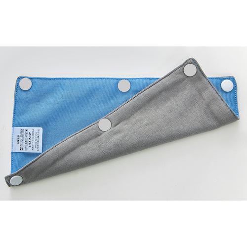 TRUSCO 헬멧 용 서늘한 땀 제거 패드 그레이 1 매입 THAP-GY 1 장