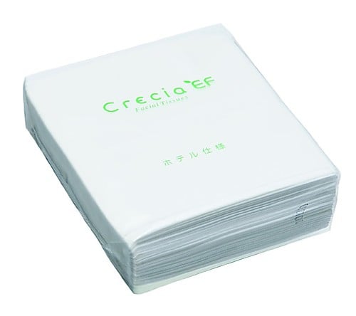 Crecia EF Tissue Half 2-ply Poly Pack 50 packs x 96 boxes 43935 1 box (50 packs x 96 pieces)