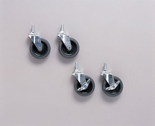 메탈 랙 대형 캐스터 폴 직경 25mm 1팩(4개입) MR-475C 1팩(4개입)