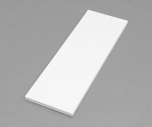 Colored cosmetic shelf board, white, LBC-935, 1 piece