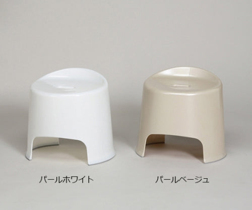 Bath stool, pearl beige, BI-300AG, 1 piece