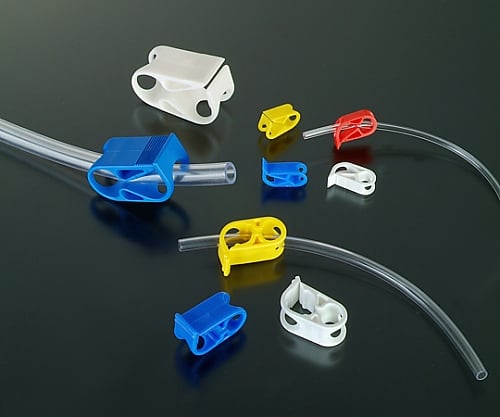 Colorful tube clamp M Max. 11mm Blue 1 bag (10 pieces) HR340MB 1 bag (10 pieces)