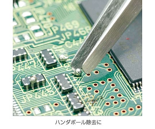 特殊形状ピンセット　ヘラ状　P-888 1個