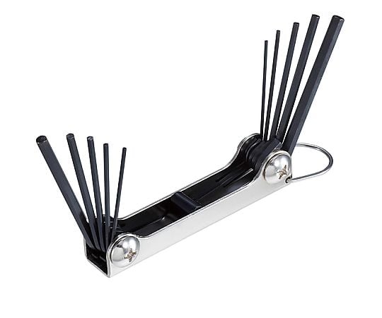 육각 렌치 세트 접이식 1/20-3/16in, 1.5-4mm W-98 1 세트