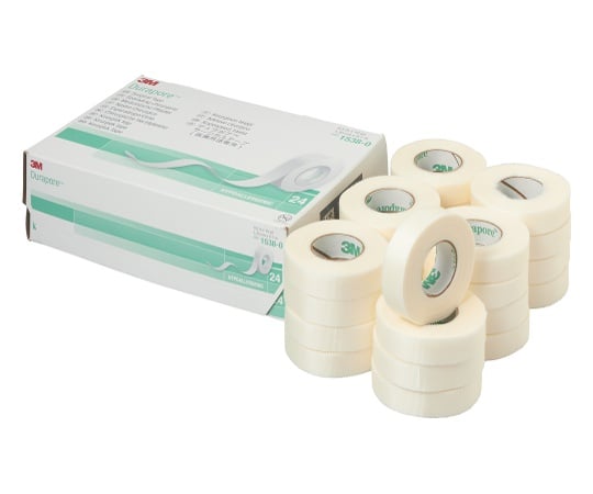 듀라포아(TM) 서지컬 테이프 12.5mm×9.1m 1상자(24권입) 1538-0 1상자(24권입)