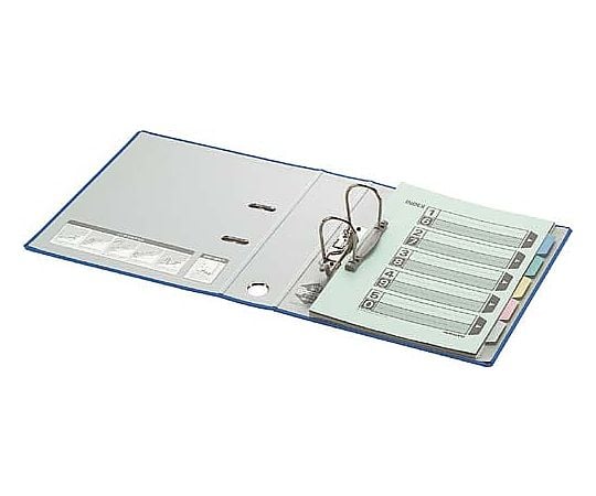 レバッチファイル A4縦 背幅93mm 青　ﾌ-AL200B 1冊