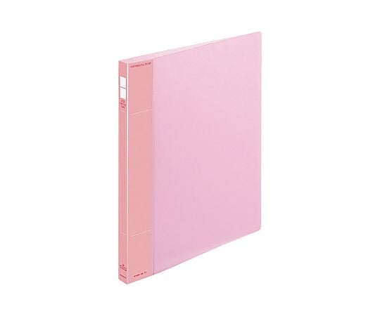 ポップリングファイルスリム 桃A4縦背幅21mm　ﾌ-PS410P 1冊