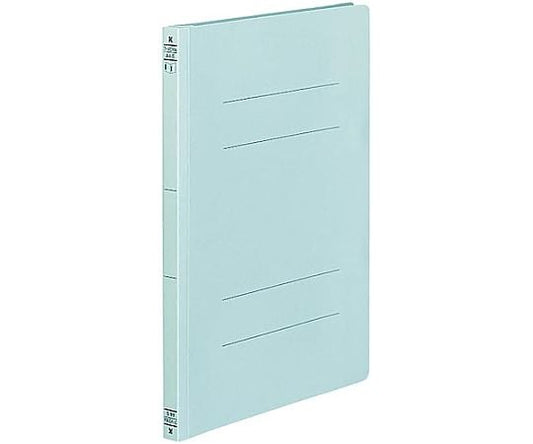 フラットファイルダブルとじ具タイプA4縦 青 1冊　ﾌ-VD10B 1冊