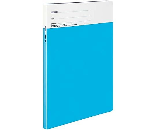 フラットファイルdセレクトライトカラーA4縦薄青　ﾌ-CP10-3LB 1冊