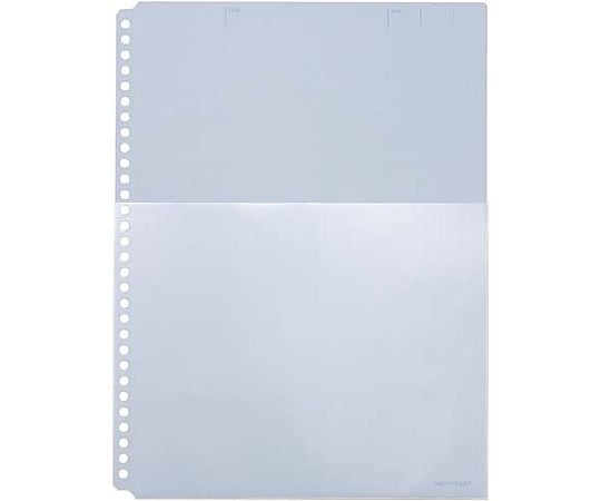 하프 포켓 두꺼운 입 A4 세로 30 구멍 파랑 10장 108HPｵ 1팩(10장입)