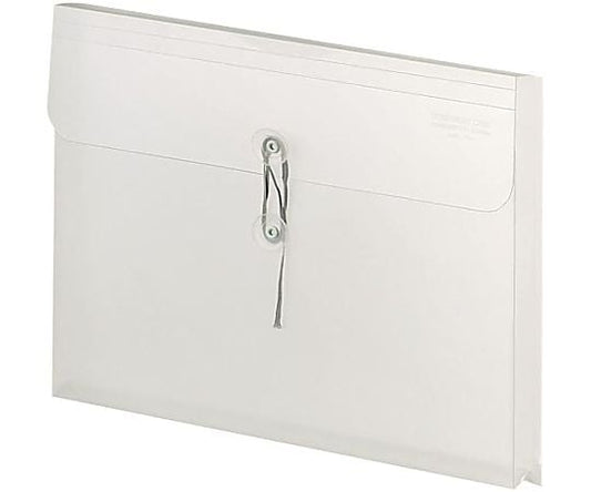 Document Case Envelope A4 Landscape Clear White KUK-834NW 1 Book