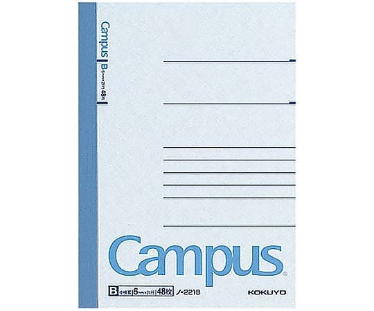 캠퍼스 노트 A6 B 괘 6mm 48장 노-221B 1권