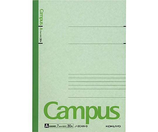 캠퍼스 노트 세미 B5 A 괘 7mm 5권 팩 노-3CANX5 1팩(5권입)
