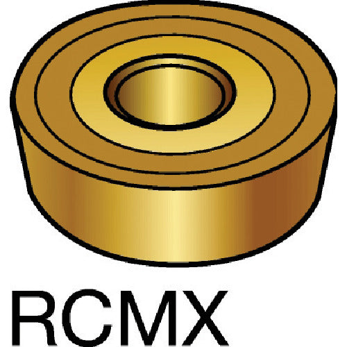 サンドビック　Ｔ−Ｍａｘ　Ｐ　旋削用ポジチップ（１１０）　Ｓ０５Ｆ　RCMX 12 04 00E　10 個