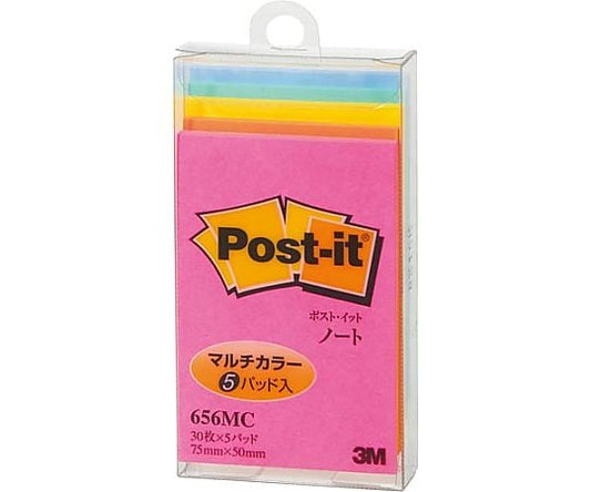 Post-it Multicolor 75 x 50 5-color set 1 pack (5 books) 656MC 1 pack (5 books)