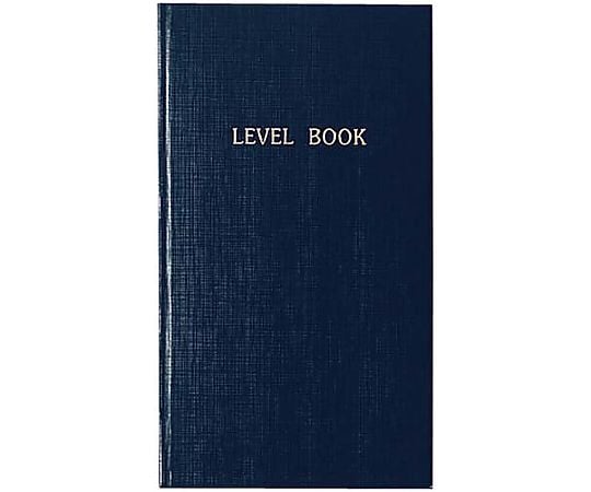 測量野帳レベルブック上質紙 40枚　ｾ-Y21N 1冊