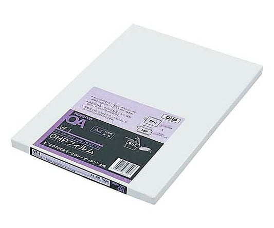 OHPフィルム PPC用A4 100枚　VF-1 1パック(100枚入)