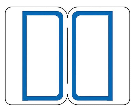 Tuck Index Blue Large 90 pieces TA-22B 1 pack (90 pieces)