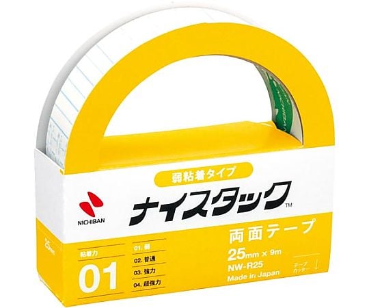 ナイスタック弱粘着タイプ 幅25mm　NW-R25 1巻