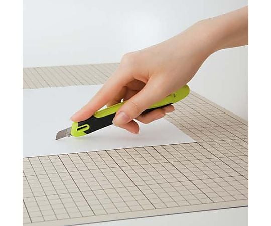 안심 구조 커터 나이프 &lt;프레인&gt; 블루 HA-S100B 1개