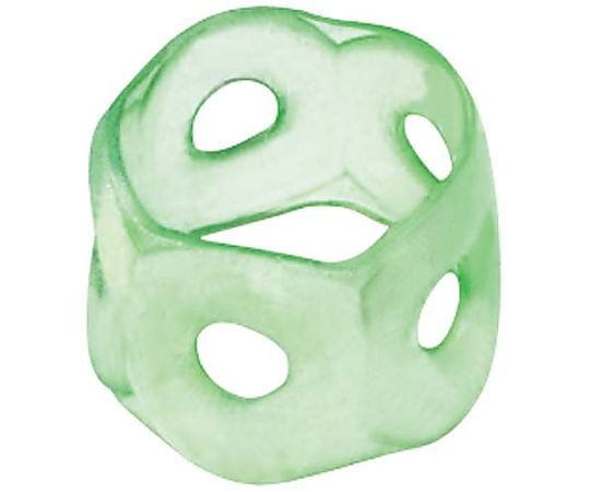 Ring-shaped paper turner Mekurin M Transparent green 1 pack (5 pieces) Meku-21TG 1 pack (5 pieces)