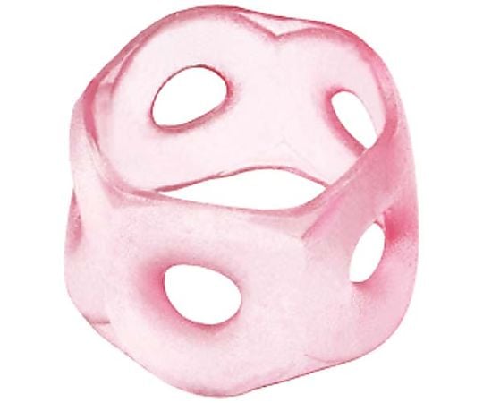 紙めくり<メクリン>M 透明ピンク 5個入　ﾒｸ-21TP 1パック(5個入)