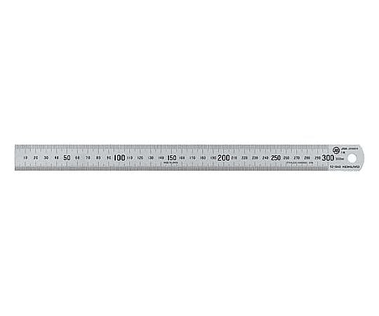 Stainless steel straight ruler 30cm JIS Class 1 TZ-1343 1 piece