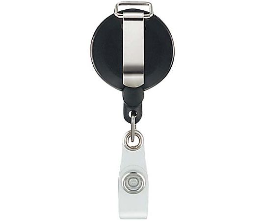 ネックストラップ用リール クリップ付　ﾅﾌ-R1 1個