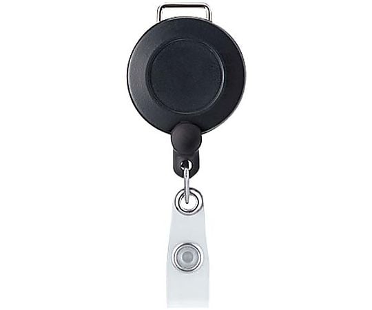 ネックストラップ用リール クリップ付　ﾅﾌ-R1 1個